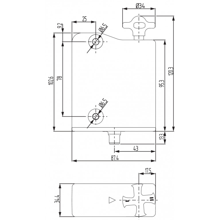 Электромагнитный блокиратор AZM300Z-I2-ST-AS-P-DU