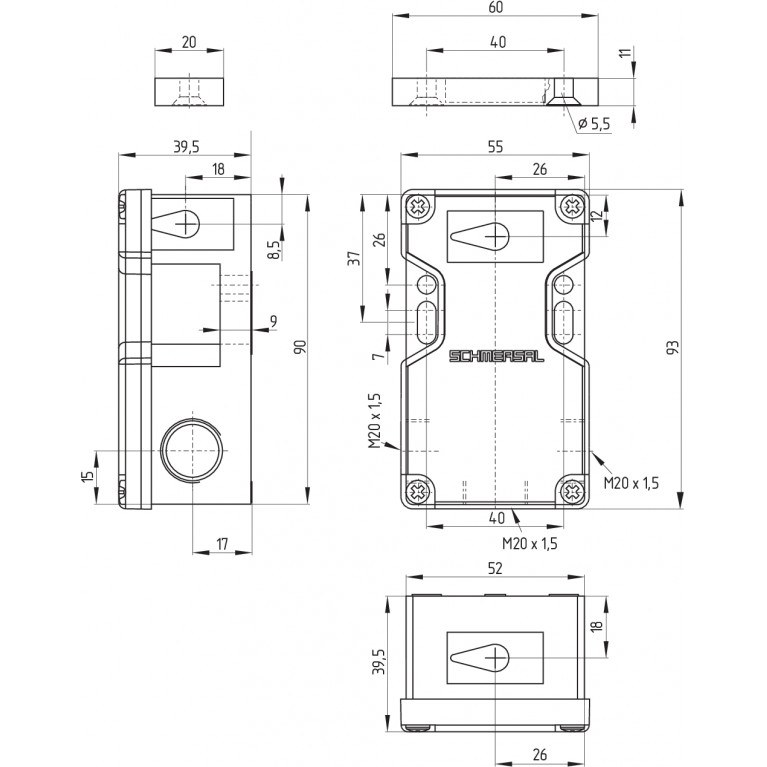 Магнитный датчик BNS 16-11ZU-ST2