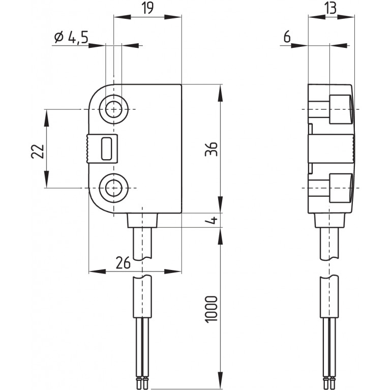 Магнитный датчик BNS 260-02ZG-R 3,0M