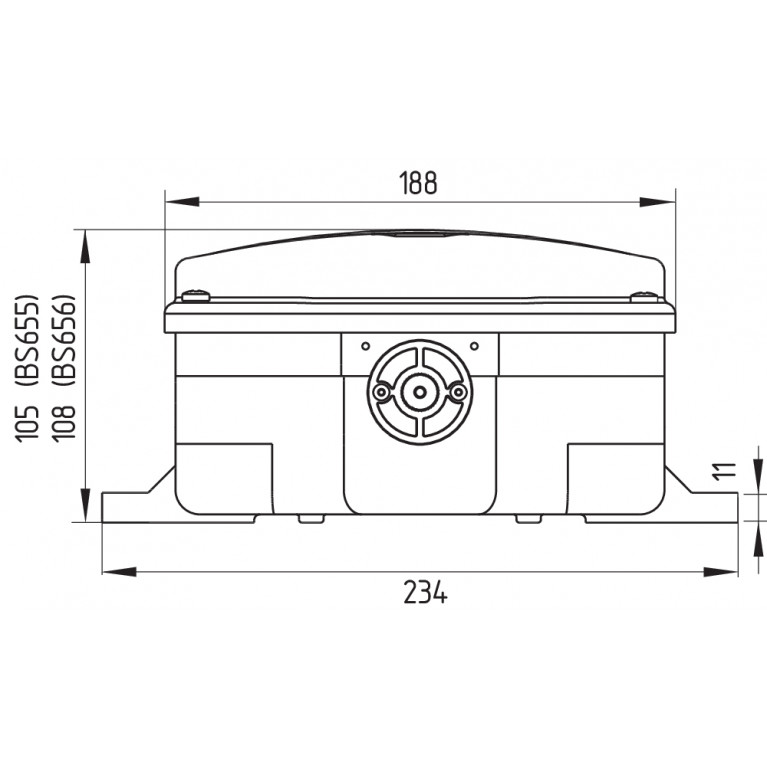 Позиционный выключатель BS655-Z22-G230