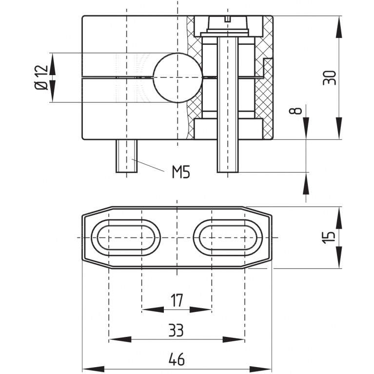 Крепежный элемент ACC-IFL-MOCL-H12