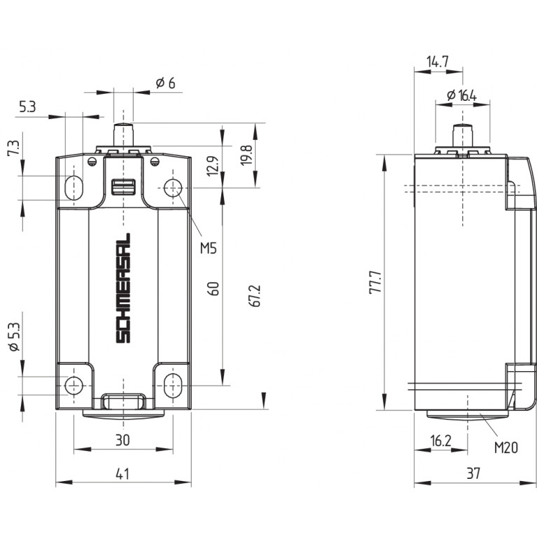 Позиционный выключатель PS315-T12-K370