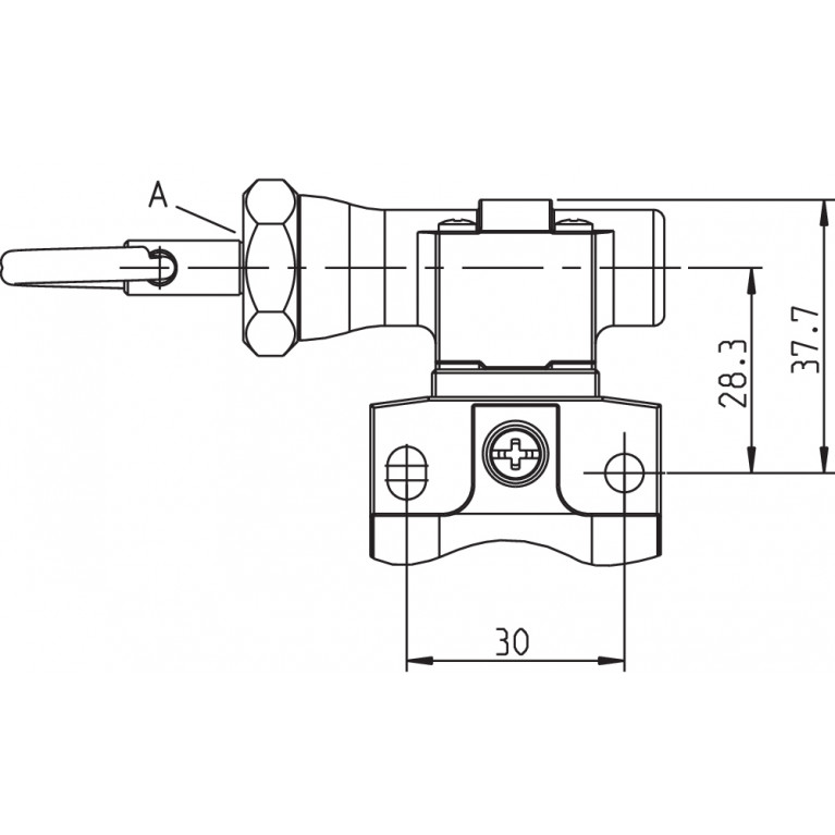 Тросовый выключатель ZQ315AR-02