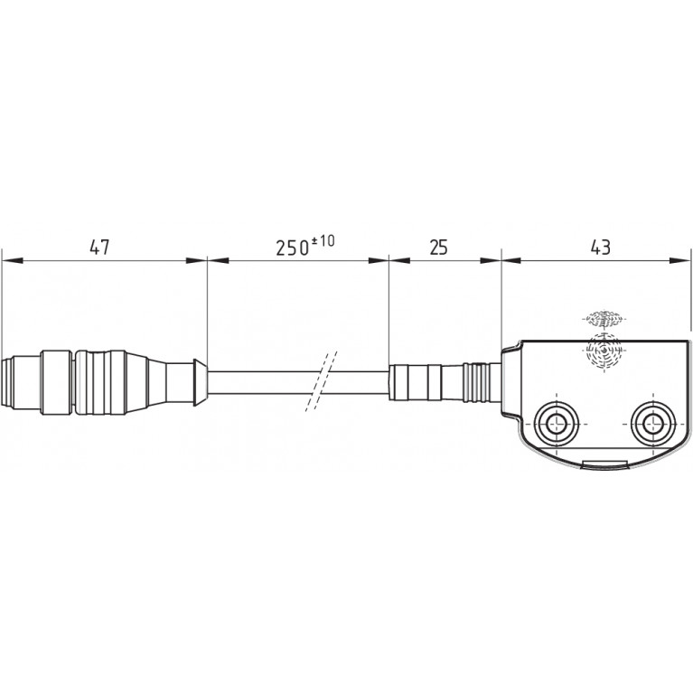 Радио датчик RSS260-LSTM12-4-0,25M-AS