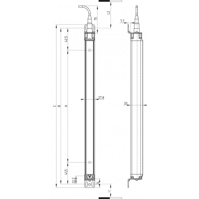 Кабель SLG440COM-ER-0900-04