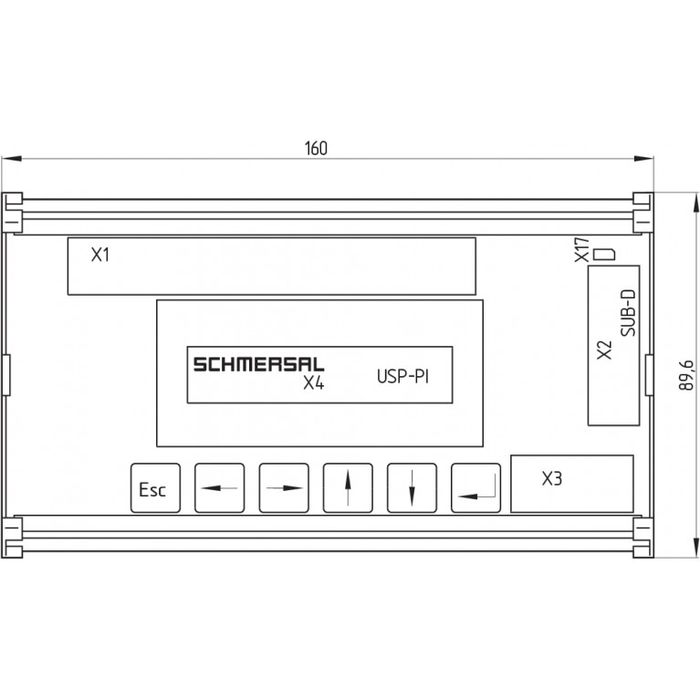 Лифтовый позиционер USP-PI-2541 PARALLEL-INTERFACE