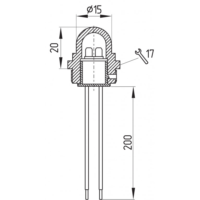 Аксессуар ACC-IL-G24-M20-OR