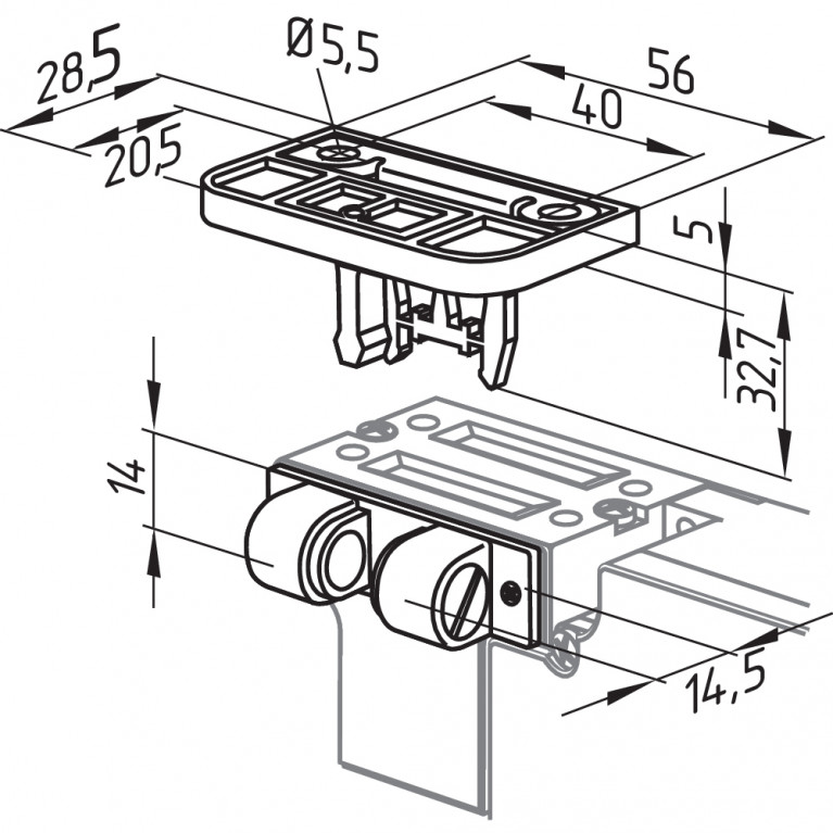 Актуатор AZM 161-B1-2053 RETROFIT KIT