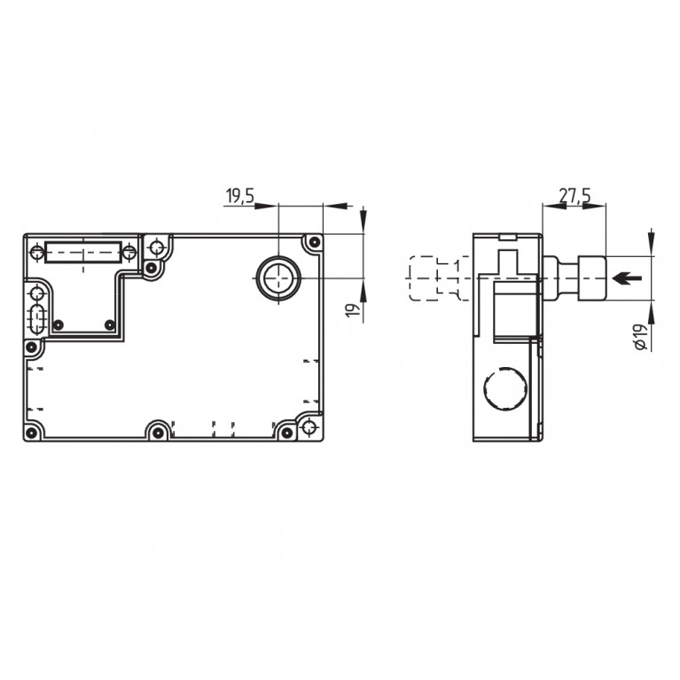 Актуатор AZM 161CC-12/12RKTD-024G