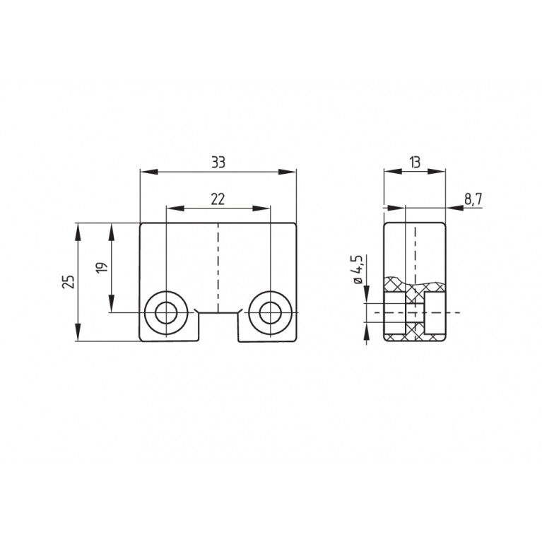 Крепежный элемент SPACER BNS 250 SPACER