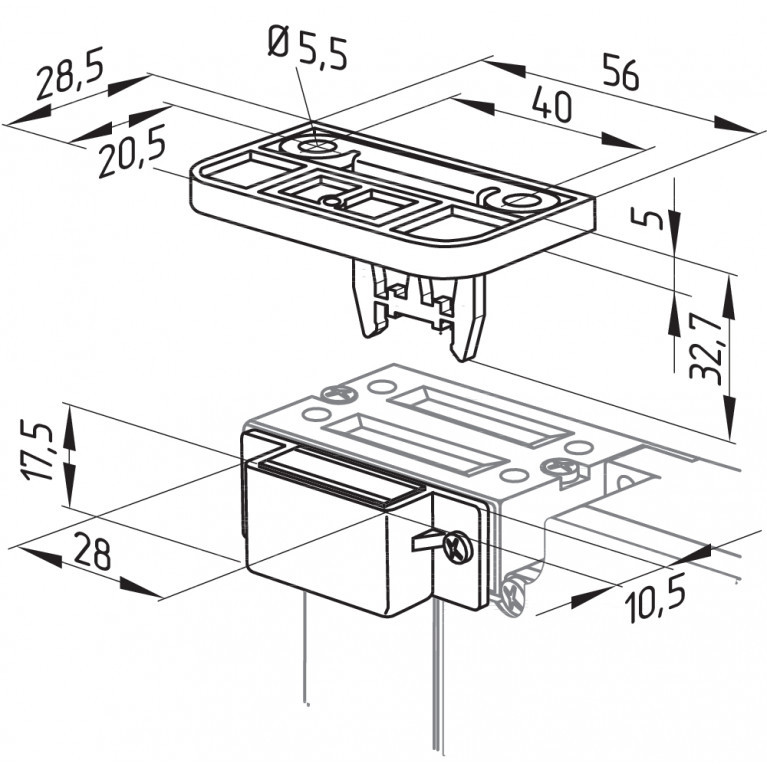 Актуатор AZM 161-B1-1747 RETROFIT KIT