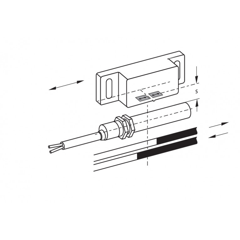 Магнитный датчик BN 120L-RZ 2,0M