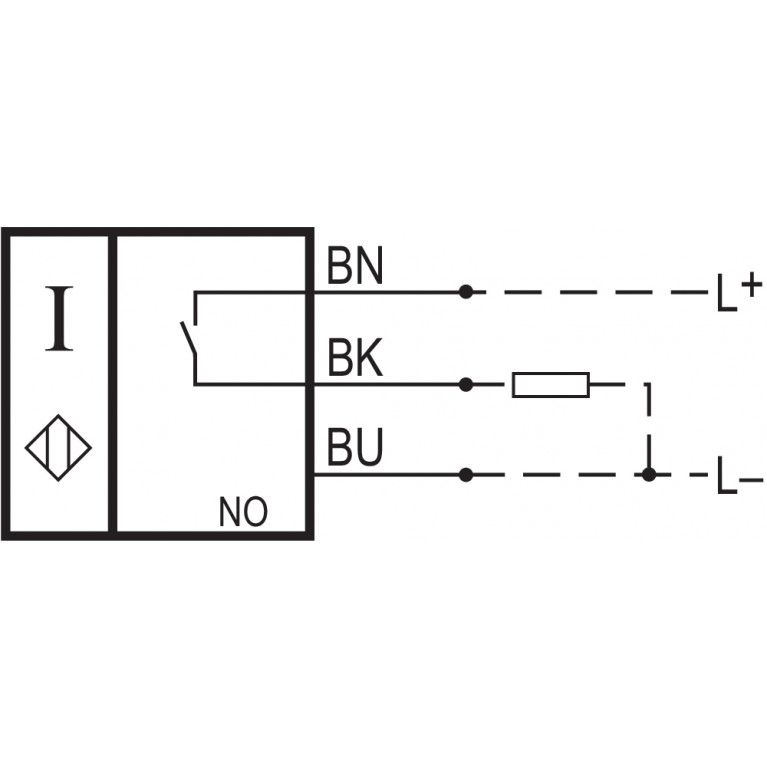 Индуктивный датчик IFL 4B-12-10PK1
