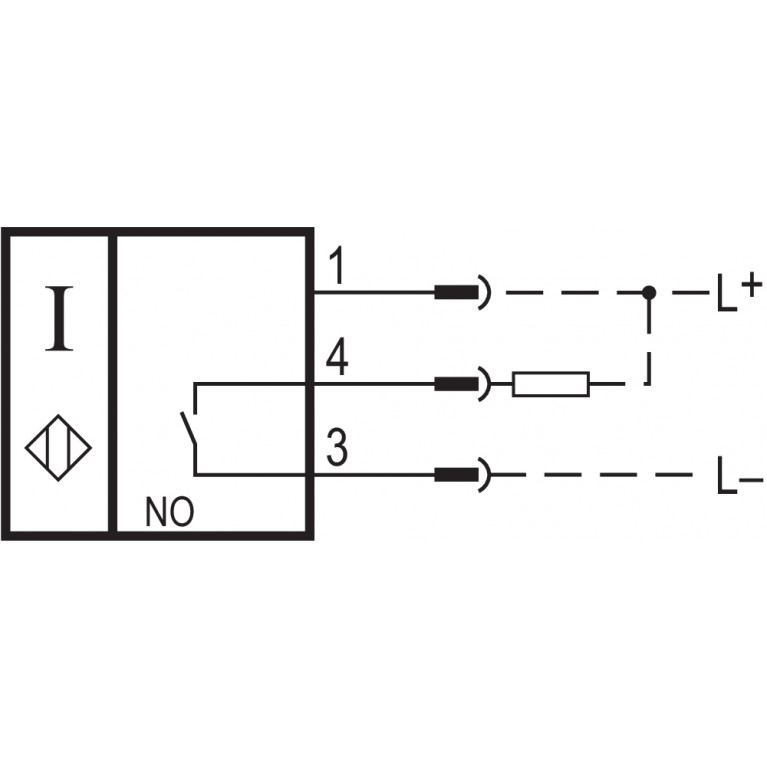Индуктивный датчик IFL 2-12L-10STN