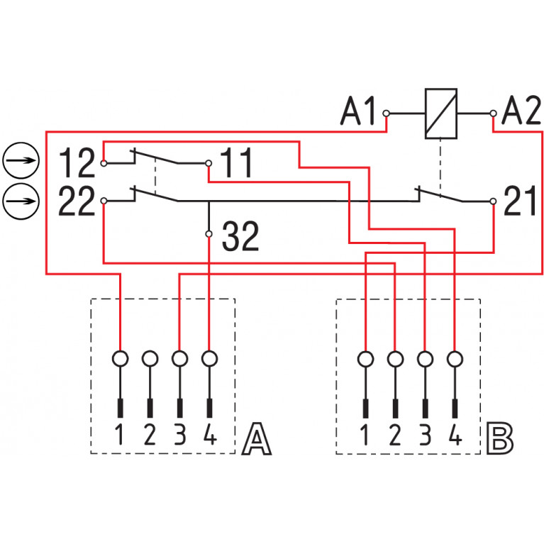 Электромагнитный блокиратор AZM 170-02ZRI-ST-B6L 24VAC/DC