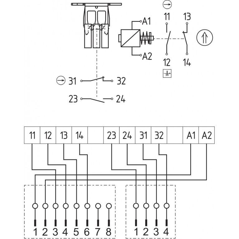 Электромагнитный блокиратор AZM 170ST-11/11ZRKA 24VAC/DC