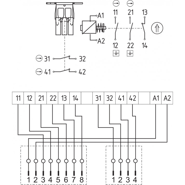 Электромагнитный блокиратор AZM 170ST-12/02ZRKA 24VAC/DC