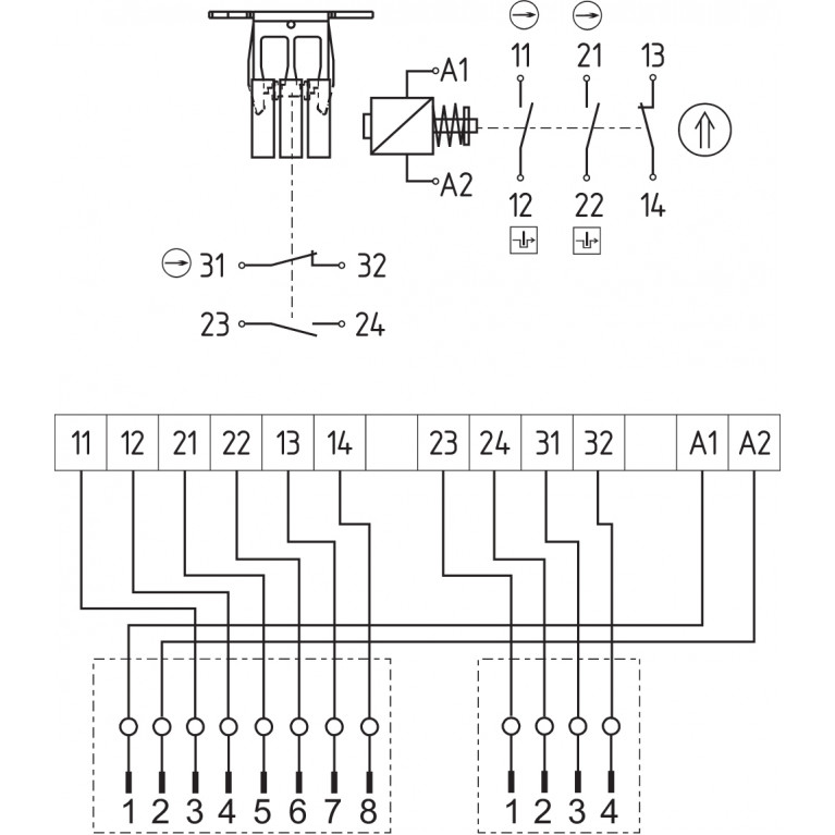 Электромагнитный блокиратор AZM 170ST-12/11ZRKA 24VAC/DC