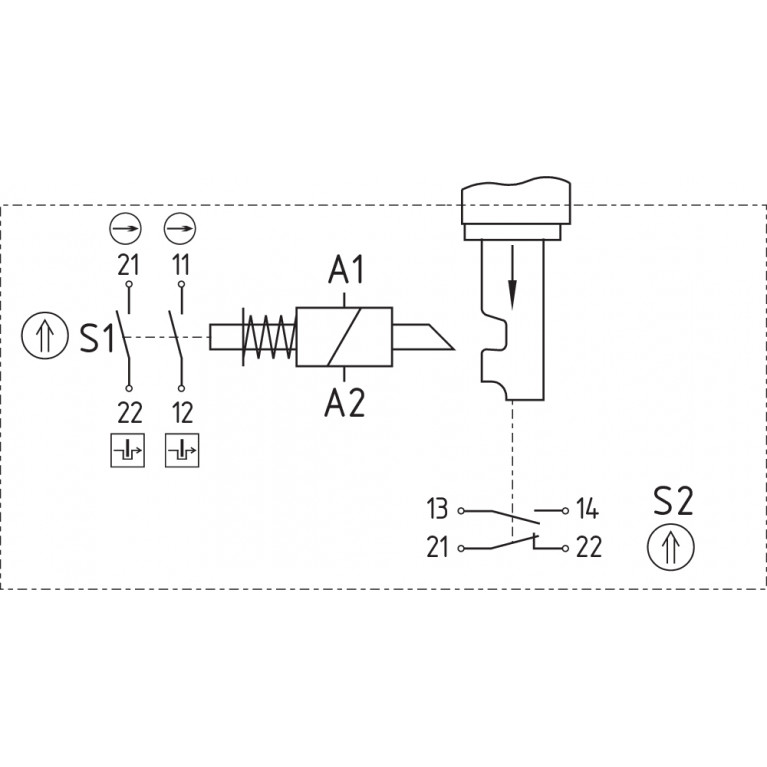 Электромагнитный блокиратор AZM 415-02/11ZPKAT 24VAC/DC