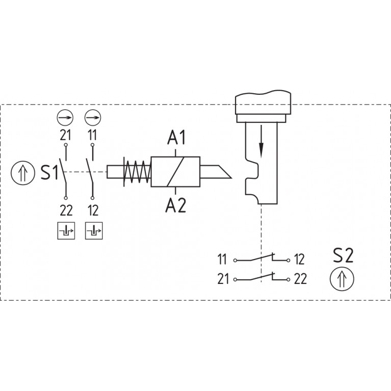 Электромагнитный блокиратор AZM 415-02/02ZPKA-ST 24VAC/DC