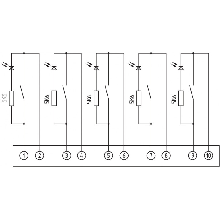 Магнитный датчик BN 85-5. 24-60VDC