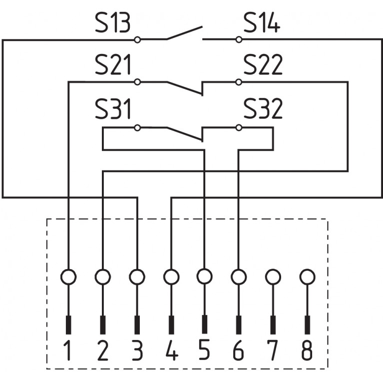 Магнитный датчик BNS 16-12ZR-ST1
