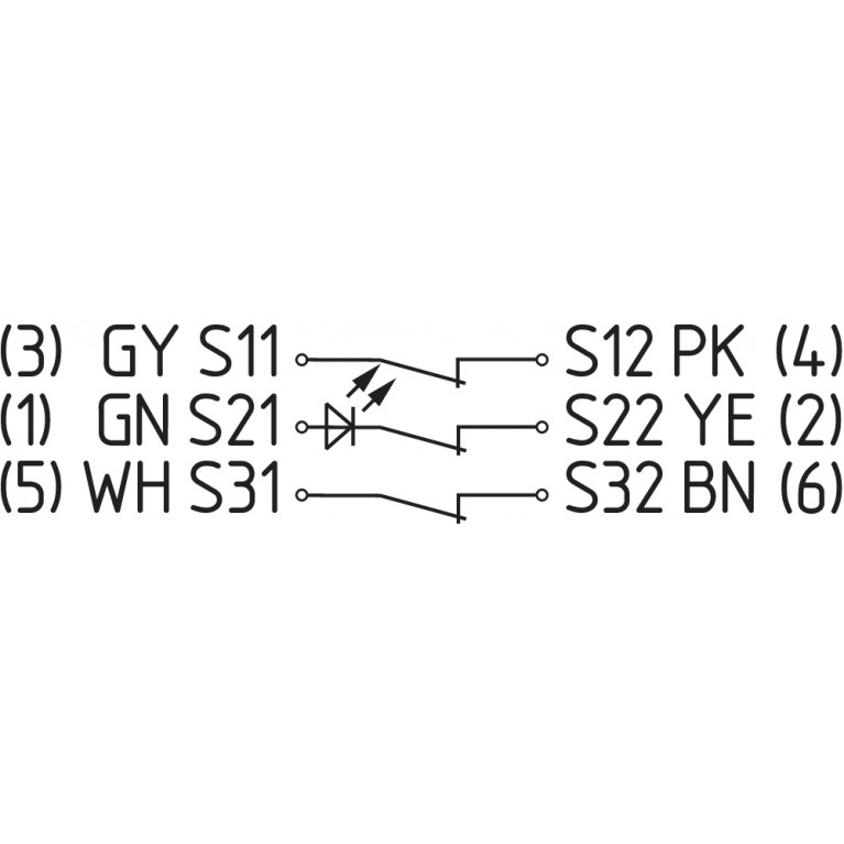 Магнитный датчик BNS 36-02/01ZG-ST-R