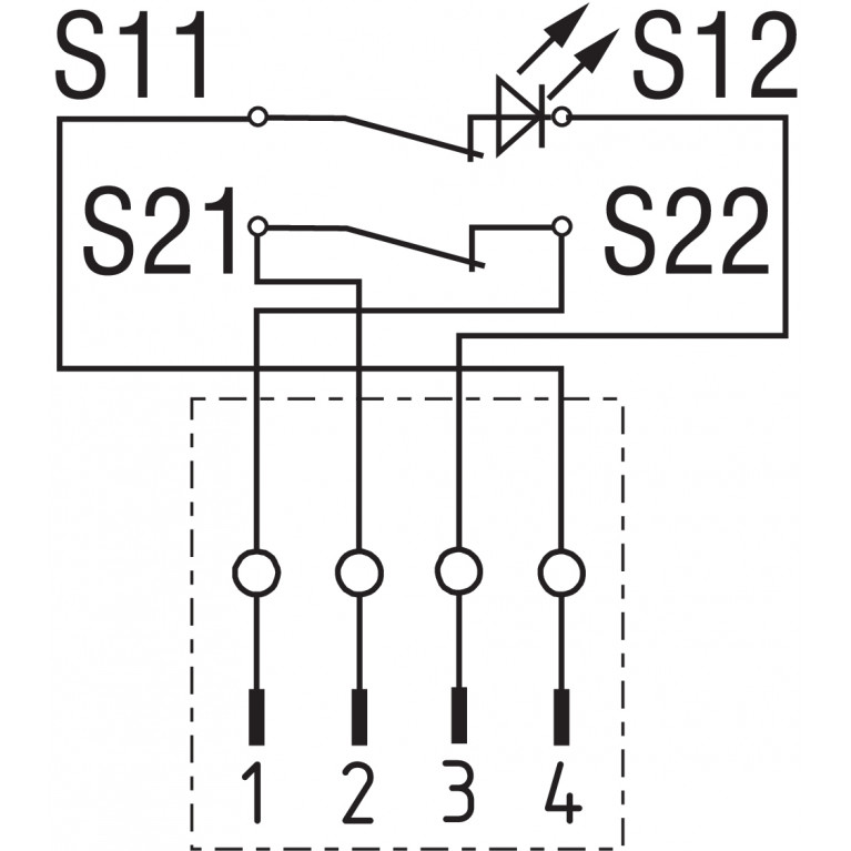 Магнитный датчик BNS 33-02ZGST-2187