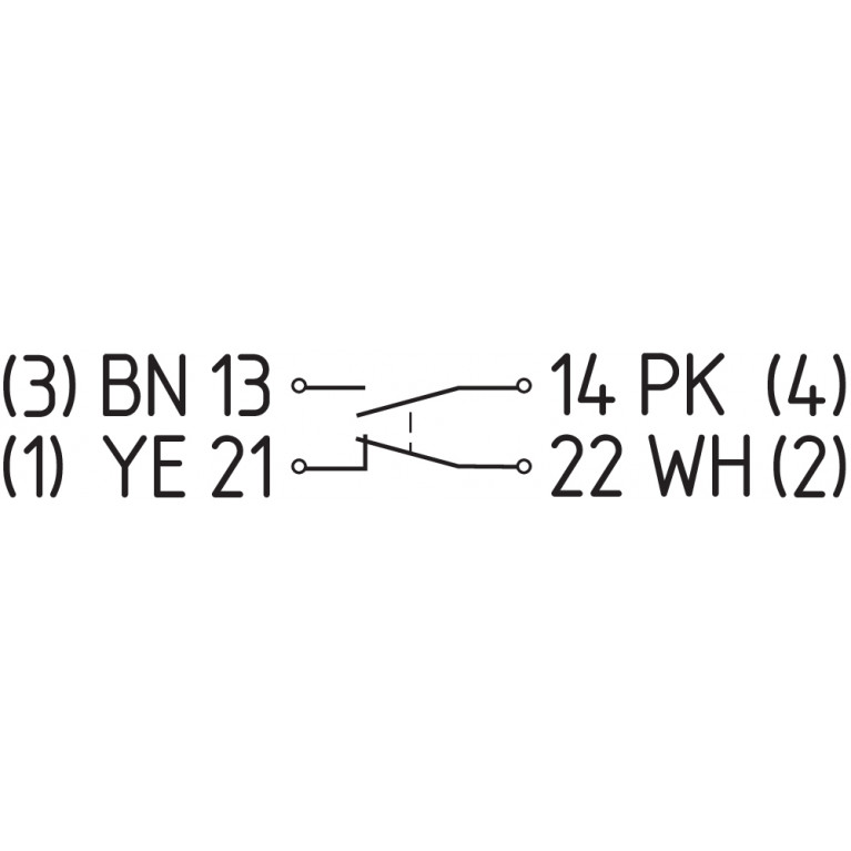 Позиционный выключатель PS116-T02-L200-R200