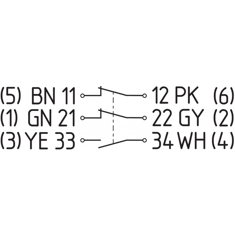 Позиционный выключатель PS116-T12-LR200-N200