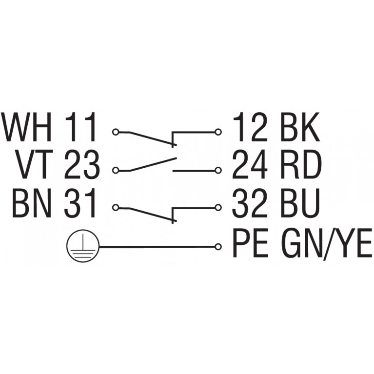 Шарнирный выключатель TESK-SU-12L2-3M