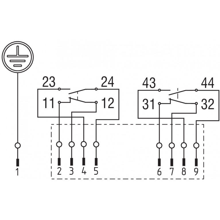 Шарнирный выключатель HINGED SAFETY SWITCHES /S/ST230.2/180