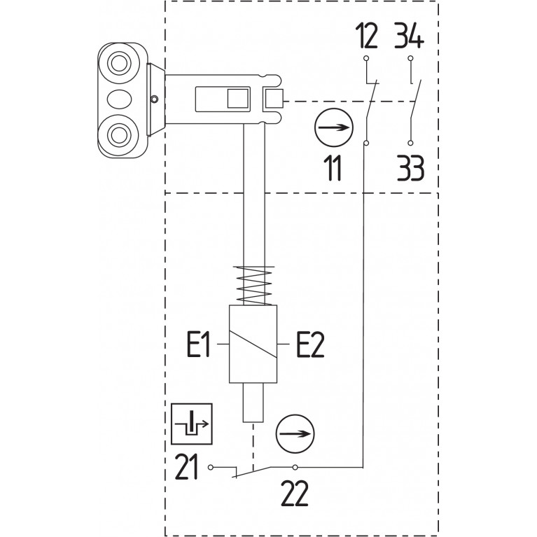 Электромагнитный блокиратор TZF.NEM24VDC