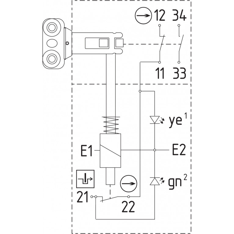 Электромагнитный блокиратор TZFL24VDC