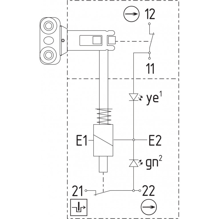 Электромагнитный блокиратор TZFWNL24VDC/RH