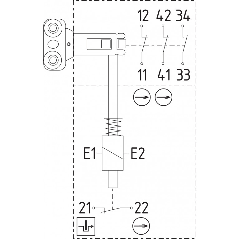 Электромагнитный блокиратор TZFW3OES24VDC