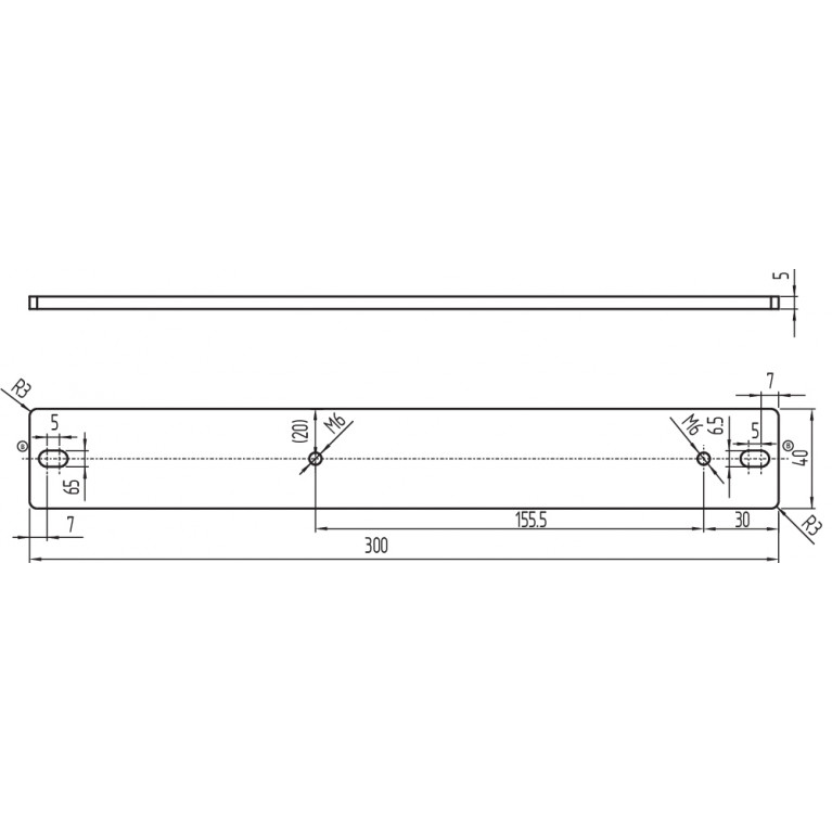 Крепежный элемент MOUNTING PLATE AZ/AZM200