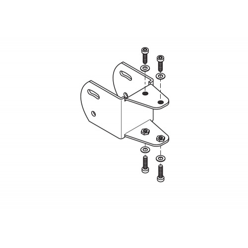 Крепежный элемент MIRROR MOUNTING ANGLE 2BF SMA 80-2