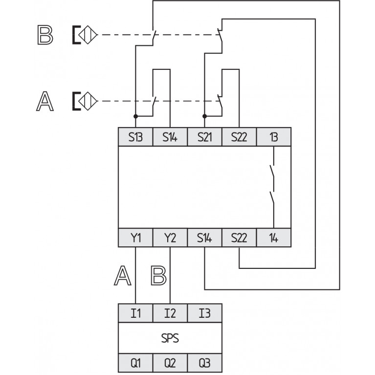 Реле безопасности AES 1165