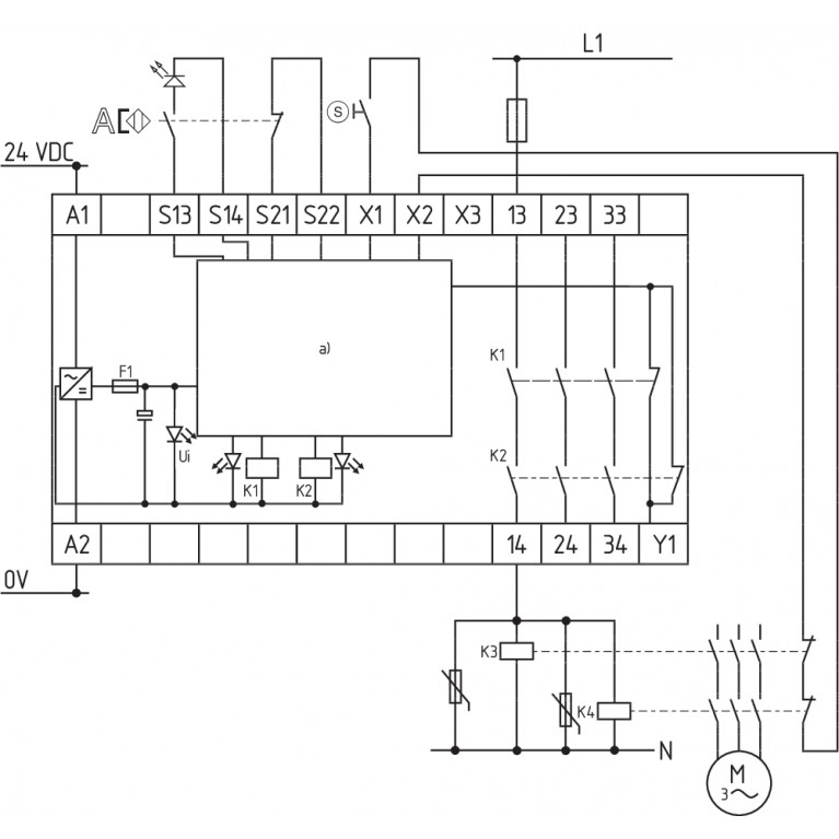 Реле безопасности AES1337