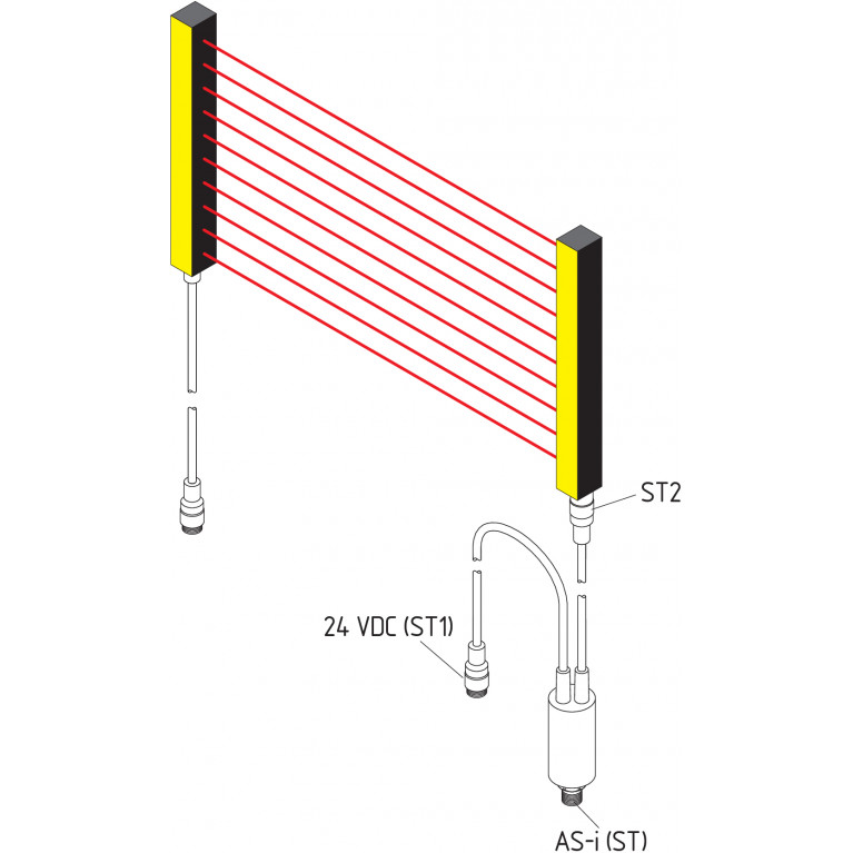 Кабель AST LC ST-AS