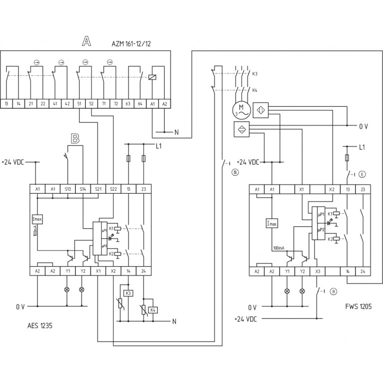 Реле безопасности FWS 1205 C