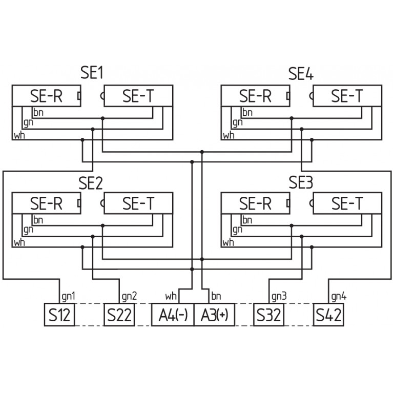 Реле безопасности SE-304 C EVALUATION UNIT