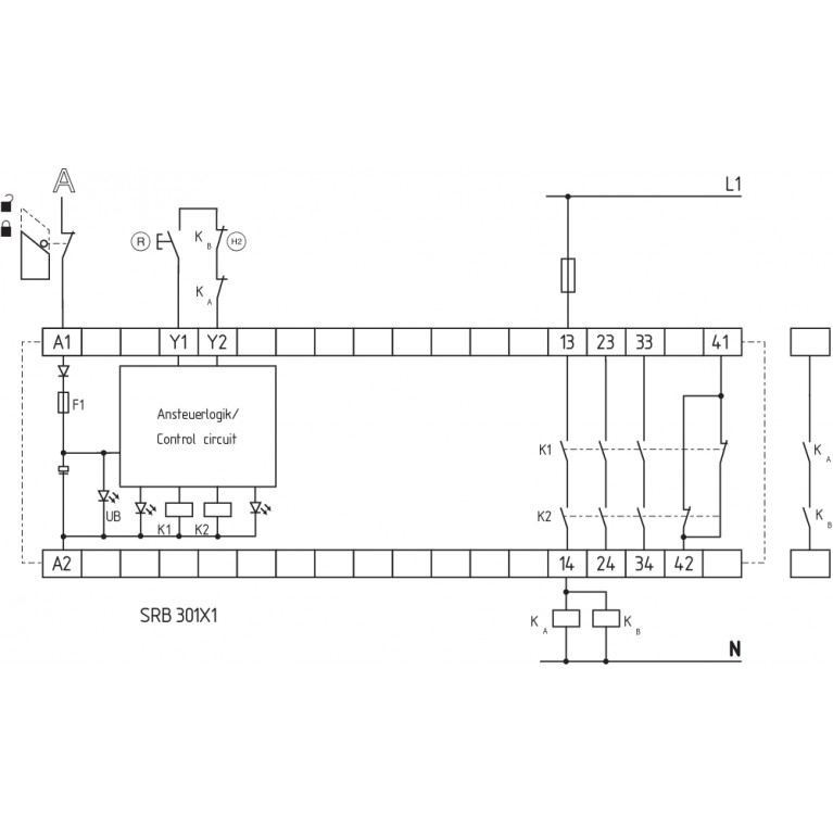 Реле безопасности SRB301X1
