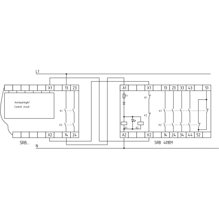 Реле безопасности SRB401EM115V