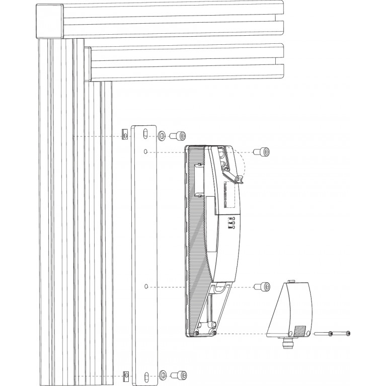 Крепежный элемент MOUNTING PLATE AZ/AZM200