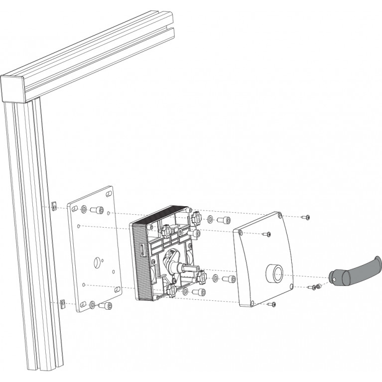 Крепежный элемент MOUNTING PLATE MP AZ/AZM200-B30