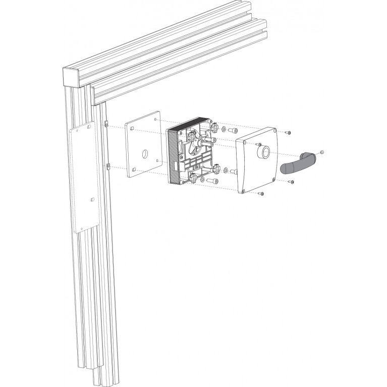 Крепежный элемент MOUNTING PLATES KPL. MP BDF 200