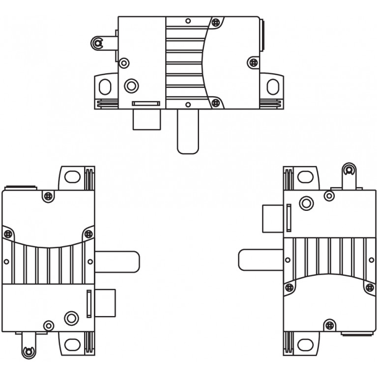 Лифтовый замок AV20LBX30U-GB215