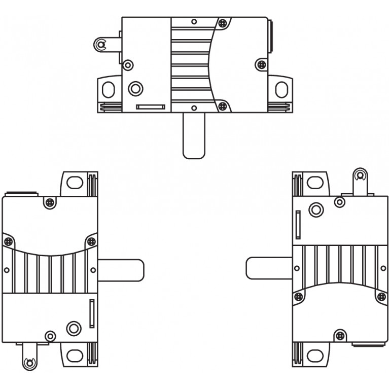 Лифтовый замок AV 21RB2X11,5U 45 GR.